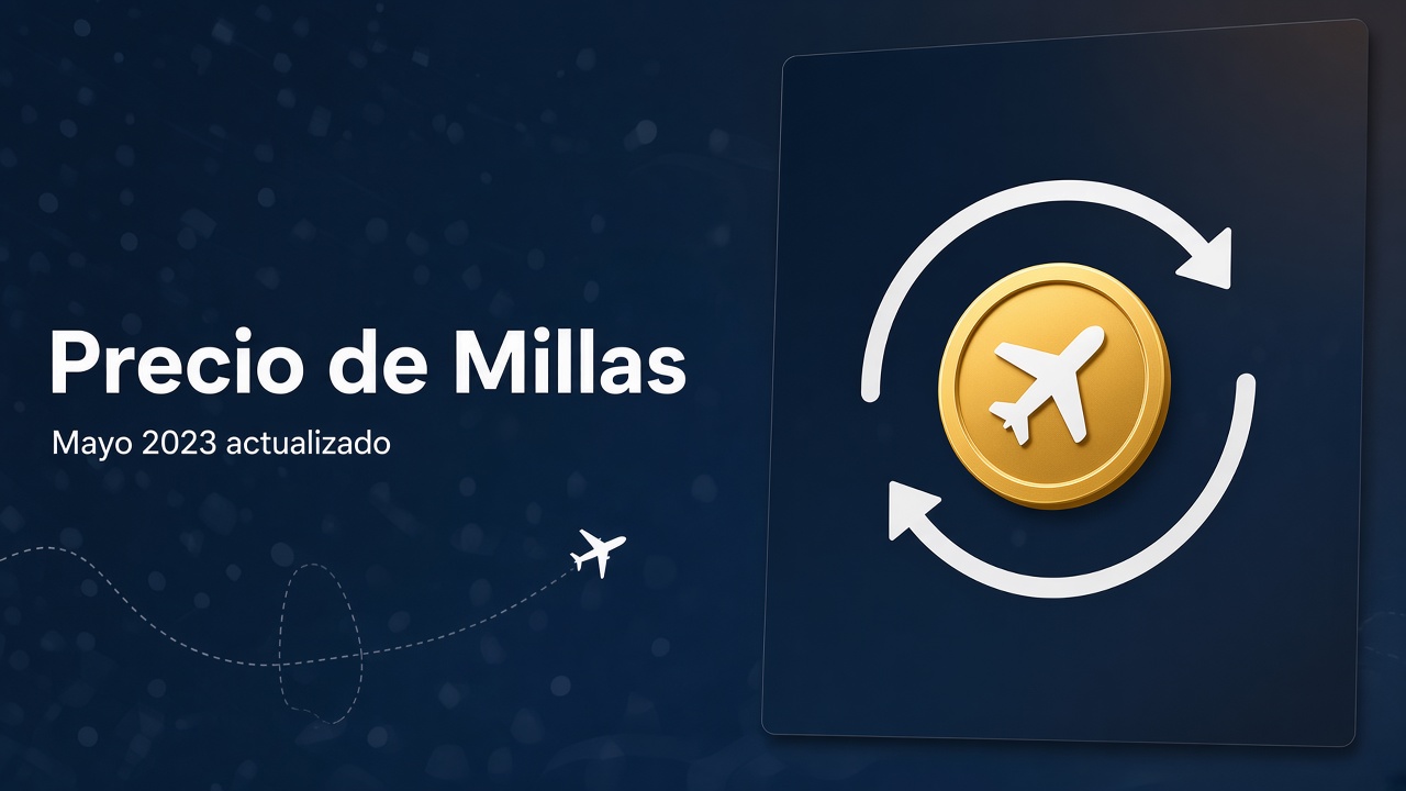Portada: Precios de Millas Smiles – Mayo 2023 – Actualizado