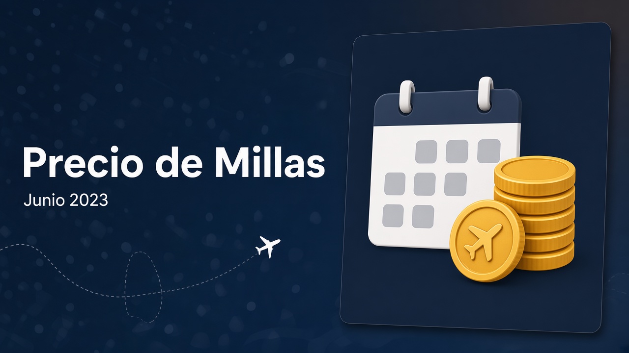 Portada: Precios de Millas Smiles – Junio 2023