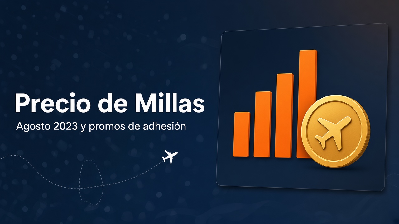 Portada: Precio de Millas Smiles y Nuevas Promos de Adhesión – Agosto 2023